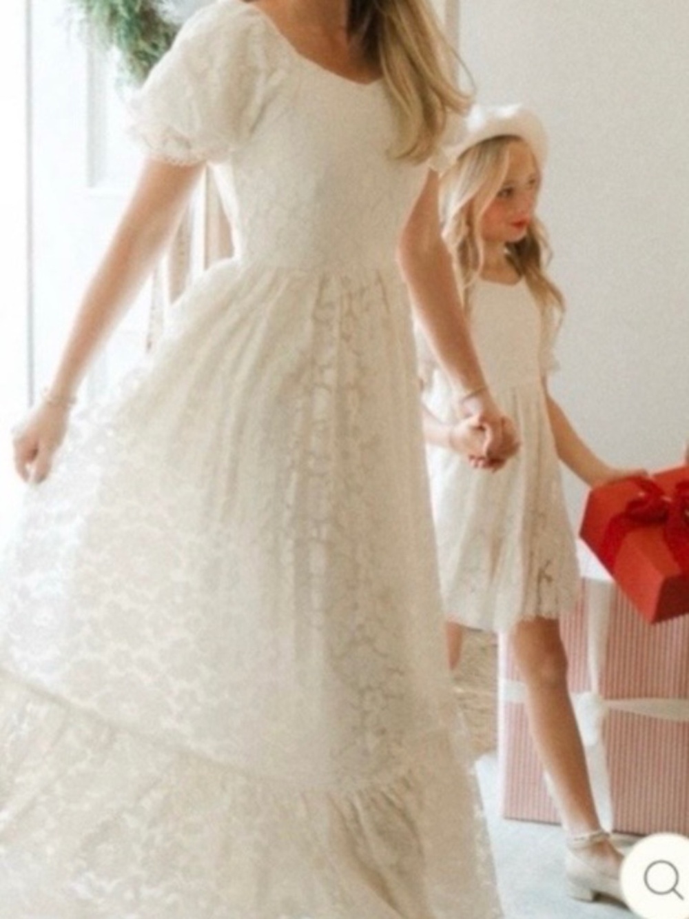Ivy City Secret Garden in White Lace